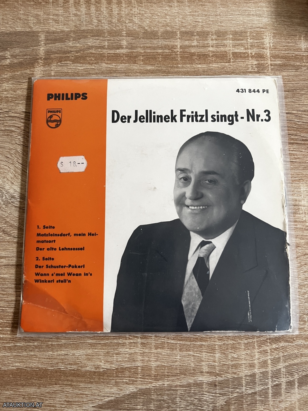 SINGLE / Der Jellinek Fritzl singt - Nr.3