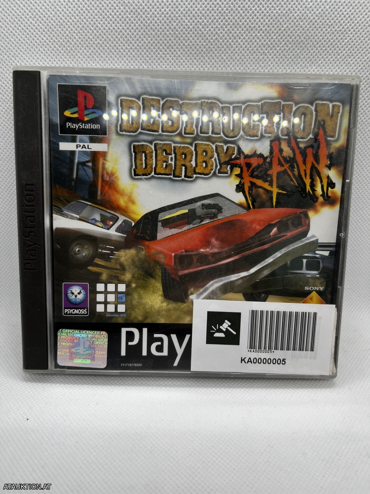 PS1 / Destruction Derby Raw