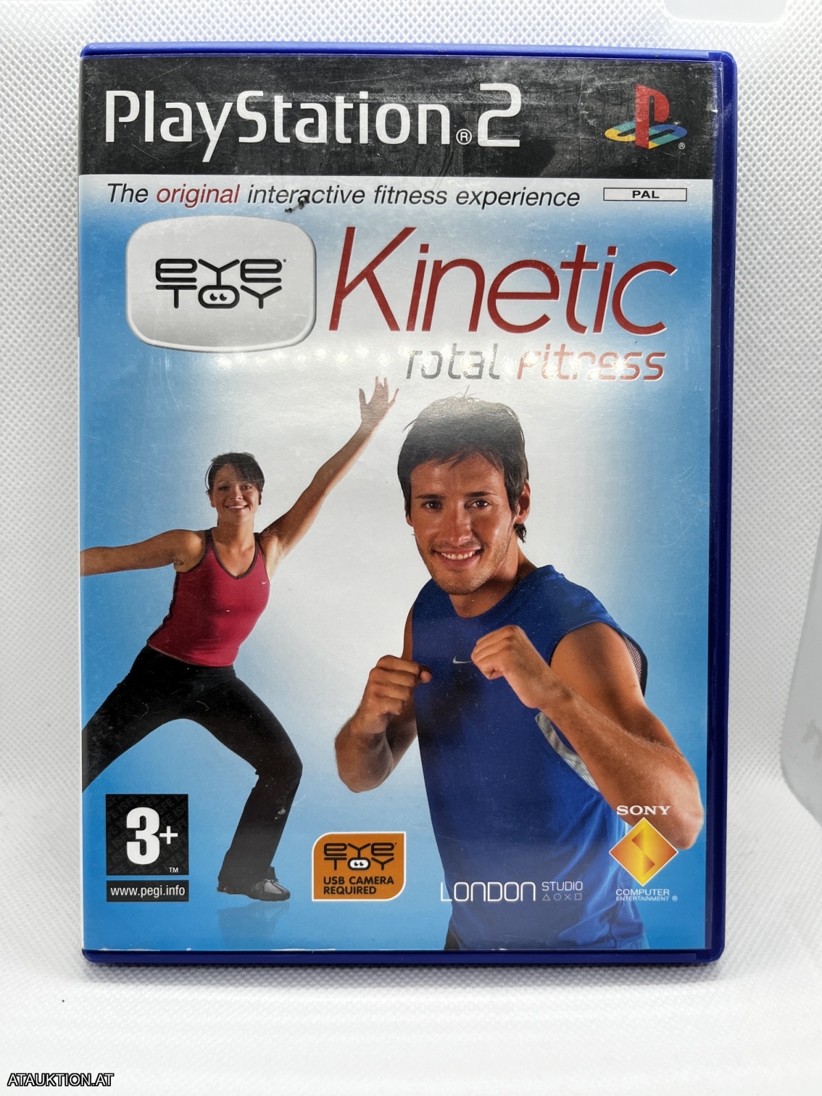 PS2 / Eye Toy Kinetic Total Fitness