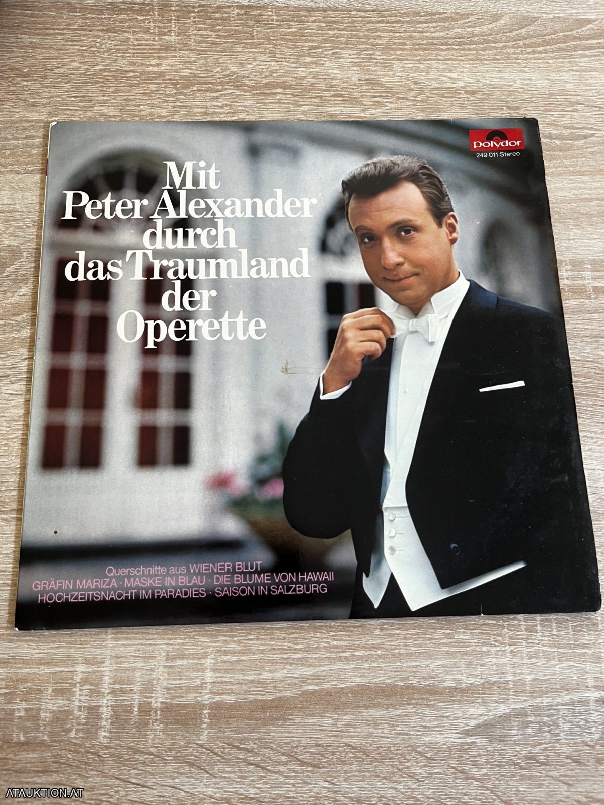 LP / Peter Alexander – Mit Peter Alexander Durch Das Traumland Der Operette