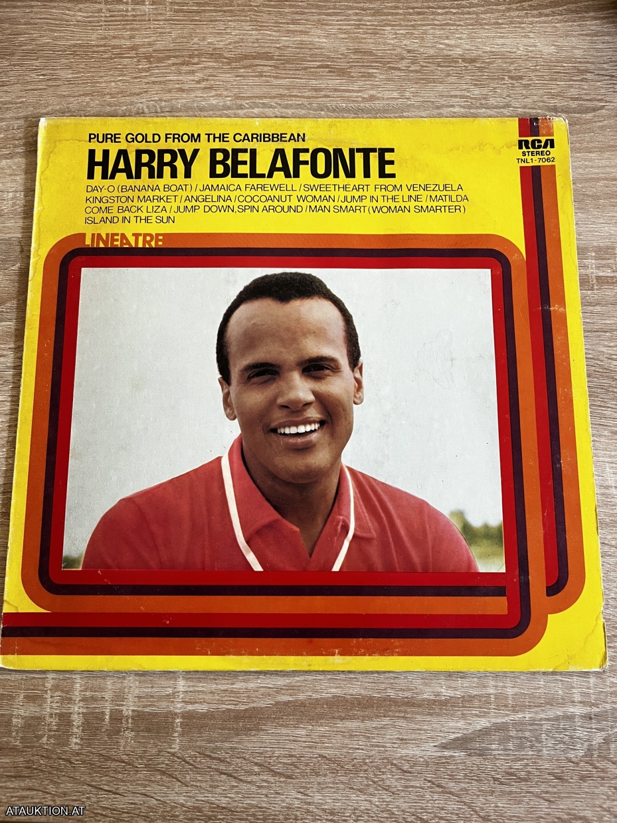 LP / Harry Belafonte – Pure Gold From The Caribbean