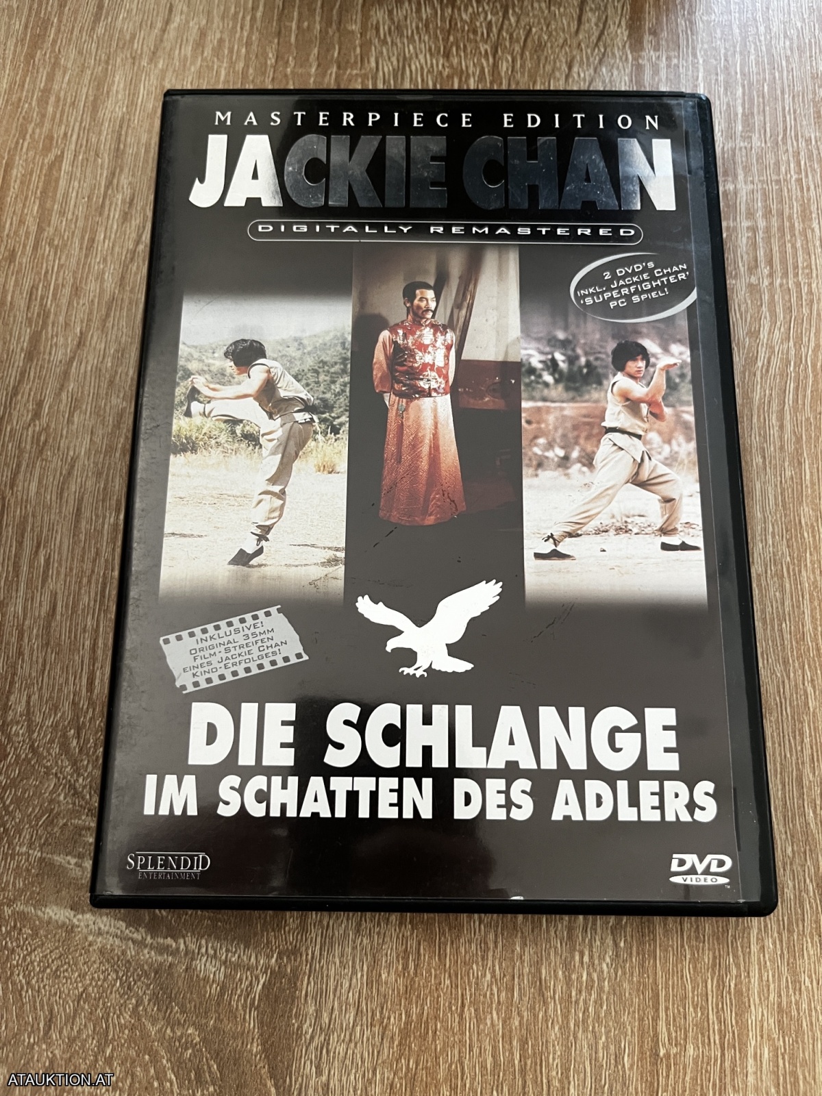 DVD /  JACKIE CHAN-MASTERPIECE IM SCHATTEN DES ADLERS EDITION DIGITALLY REMASTERED