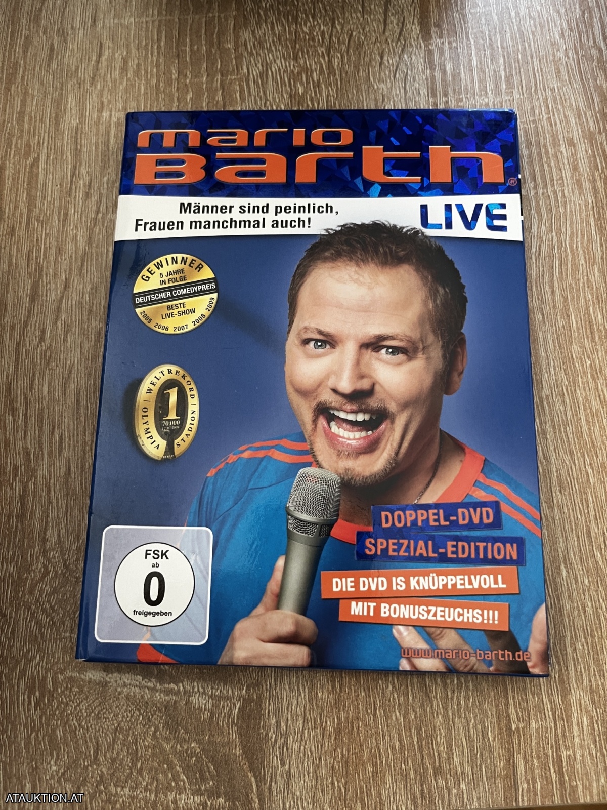 DVD /  Mario Barth Männer sind peinlich, Frauen manchmal auch! Live Doppel-DVD SPEZIAL-EDITION