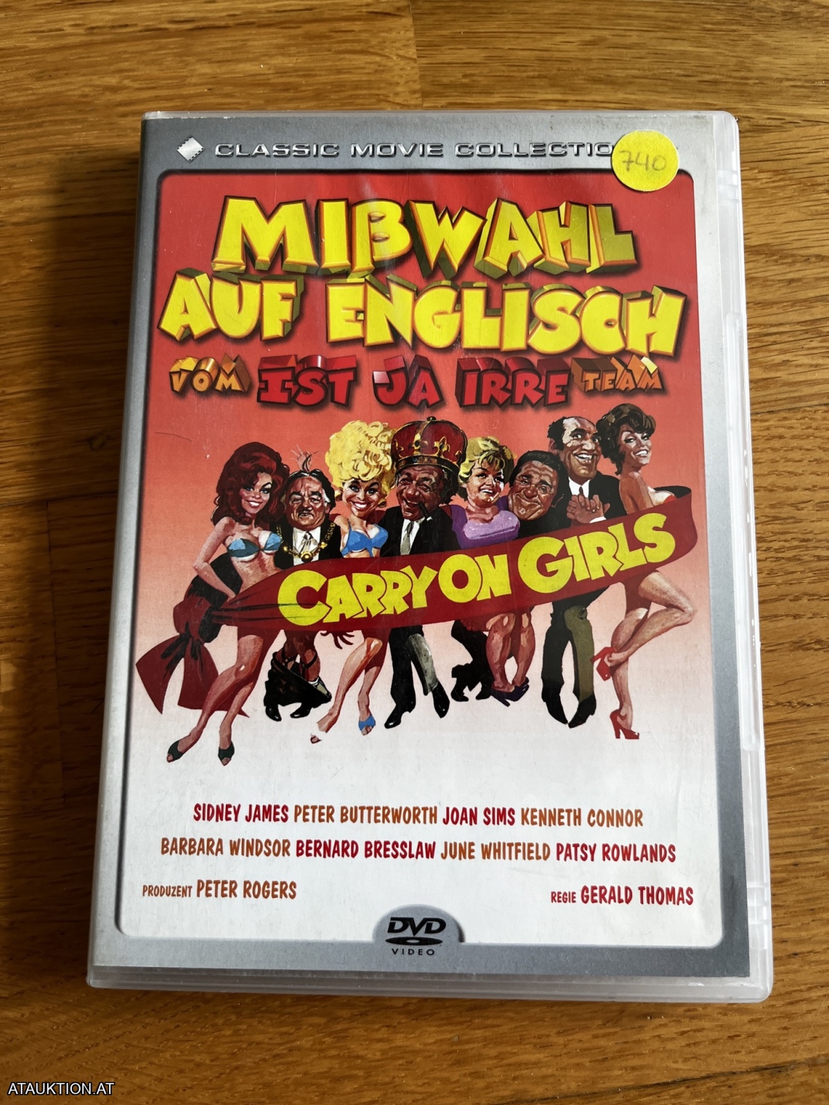 DVD / Mißwahl auf Englisch