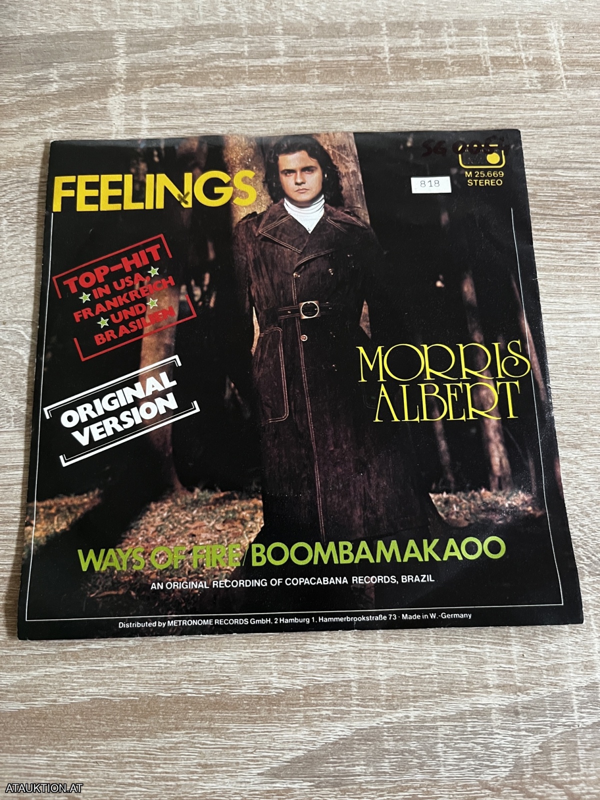 SINGLE / Morris Albert – Feelings