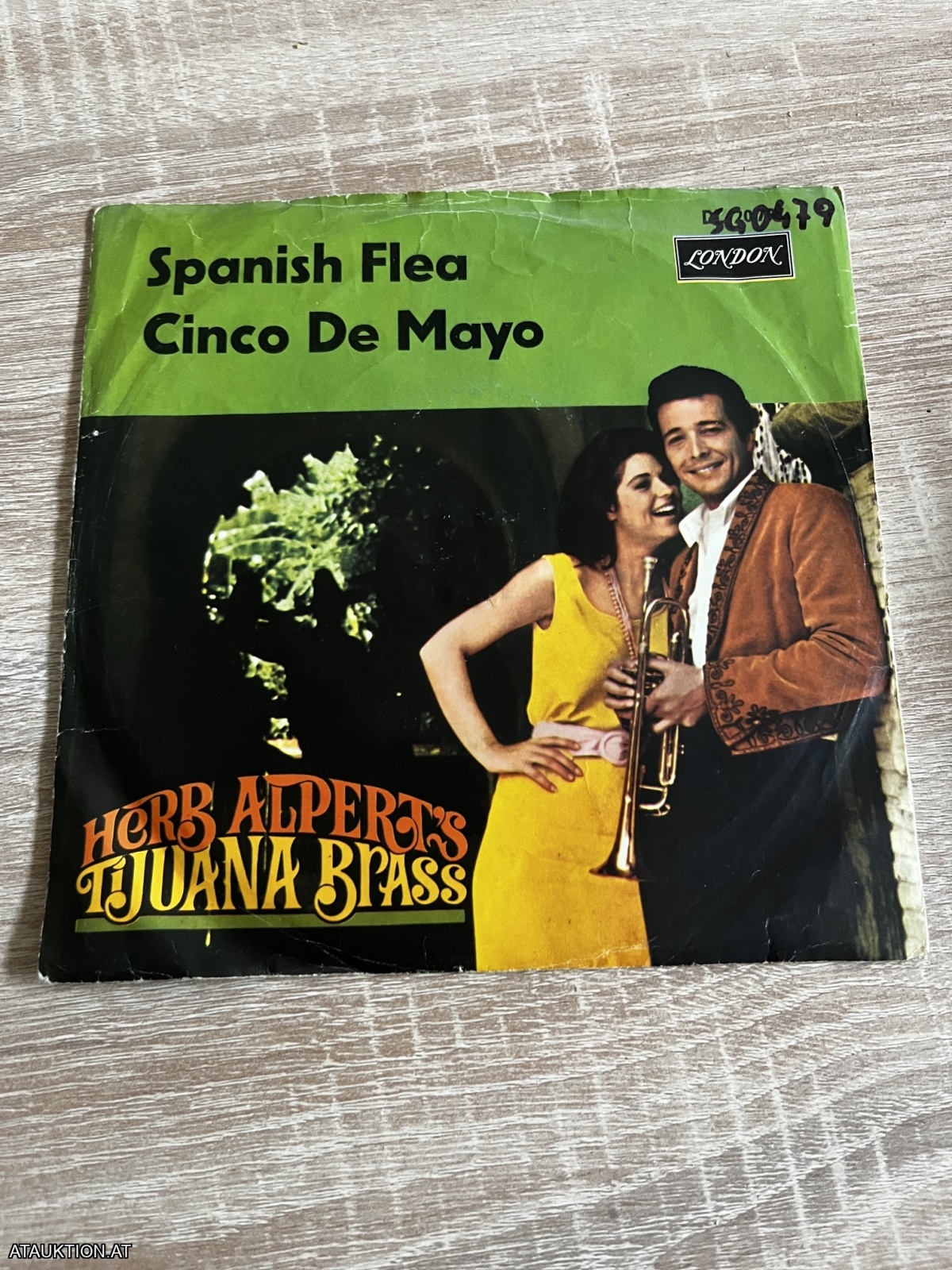 SINGLE / Herb Alpert's Tijuana Brass – Spanish Flea / Cinco De Mayo