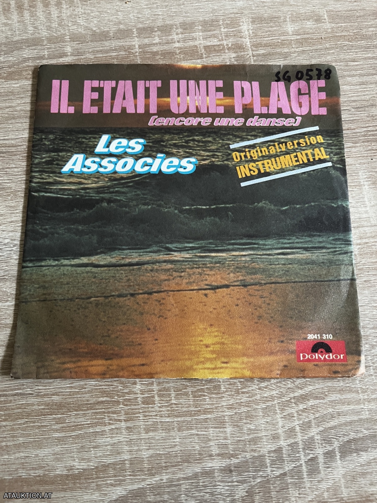 SINGLE / Les Associés / Alice – Il Etait Une Plage (Encore une Danse)