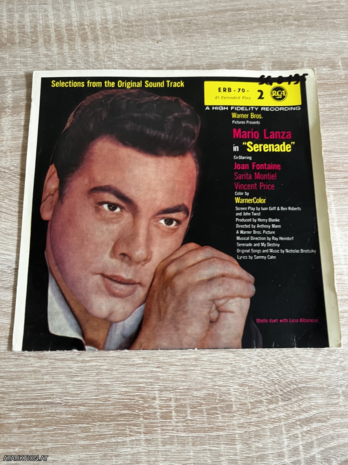 SINGLE / Mario Lanza – Serenade