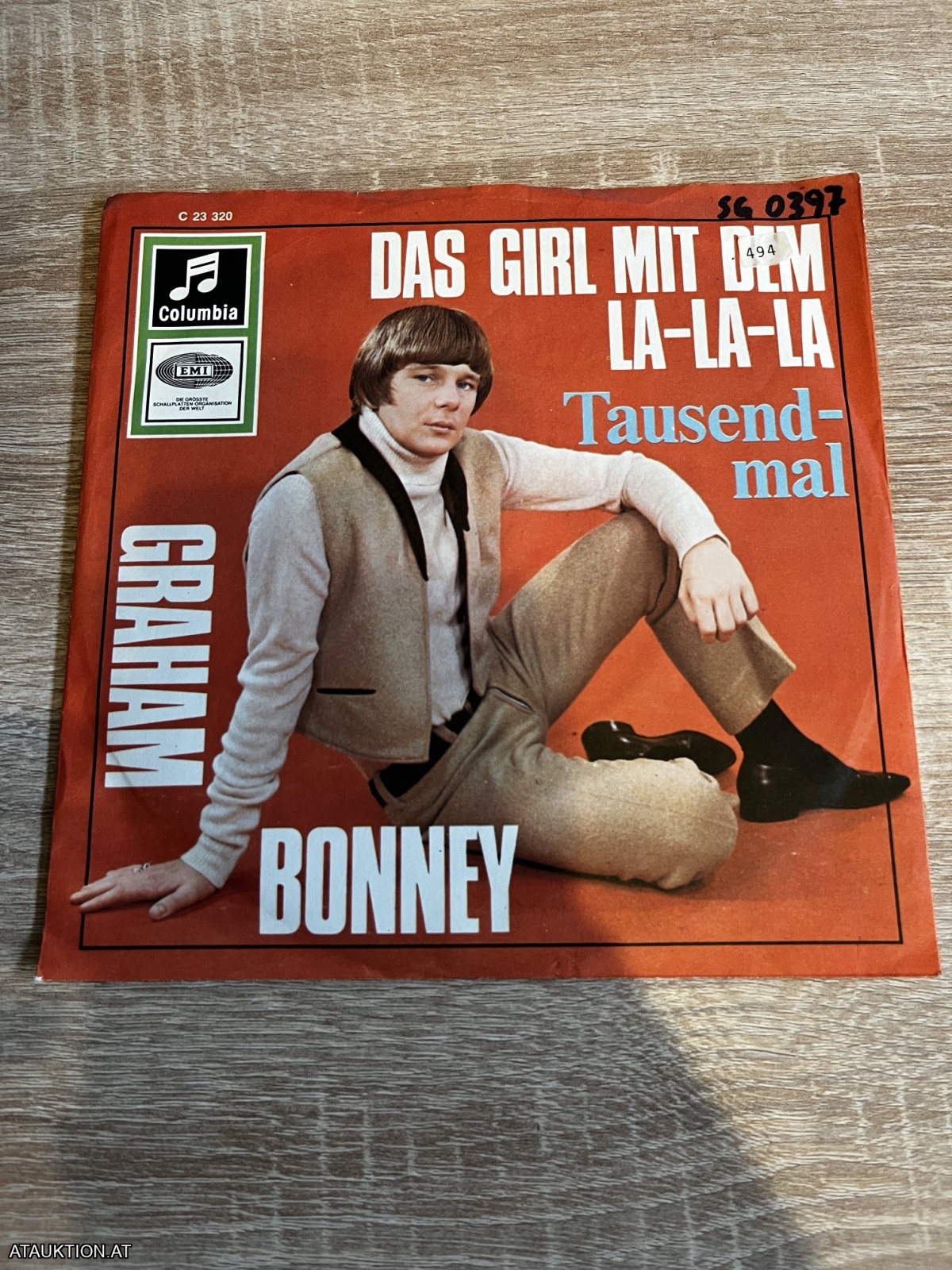 SINGLE / Graham Bonney – Das Girl Mit Dem La-La-La / Tausendmal