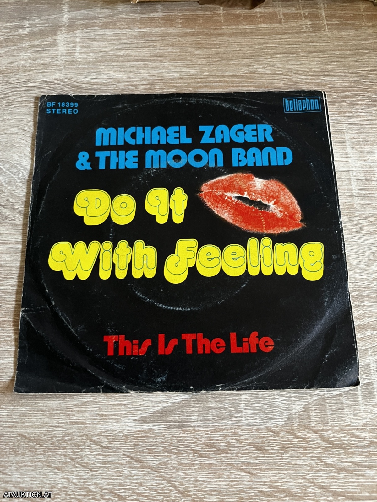 SINGLE / Michael Zager & The Moon Band – Do It With Feeling