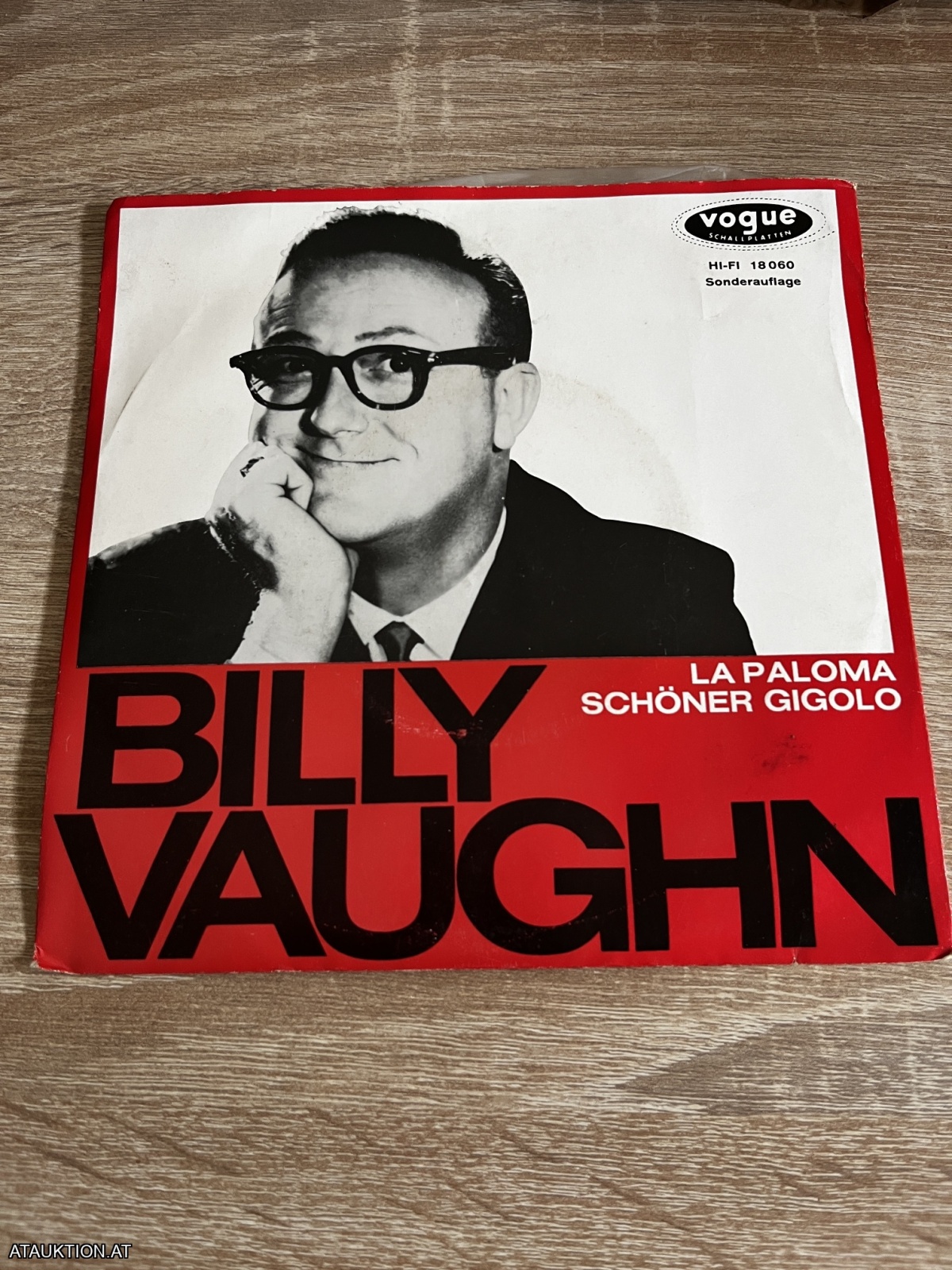 SINGLE / Billy Vaughn – La Paloma / Schöner Gigolo