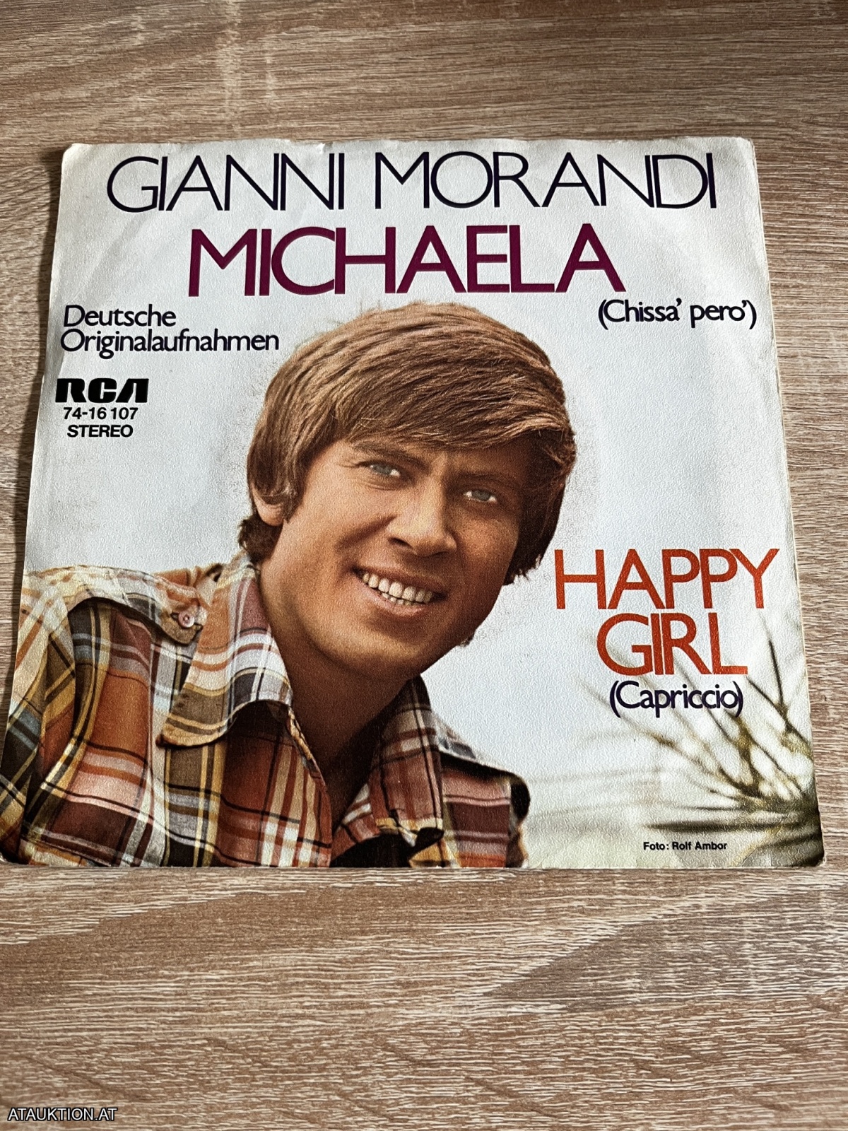 SINGLE / Gianni Morandi – Michaela (Chissà... Però...) / Happy Girl (Capriccio)