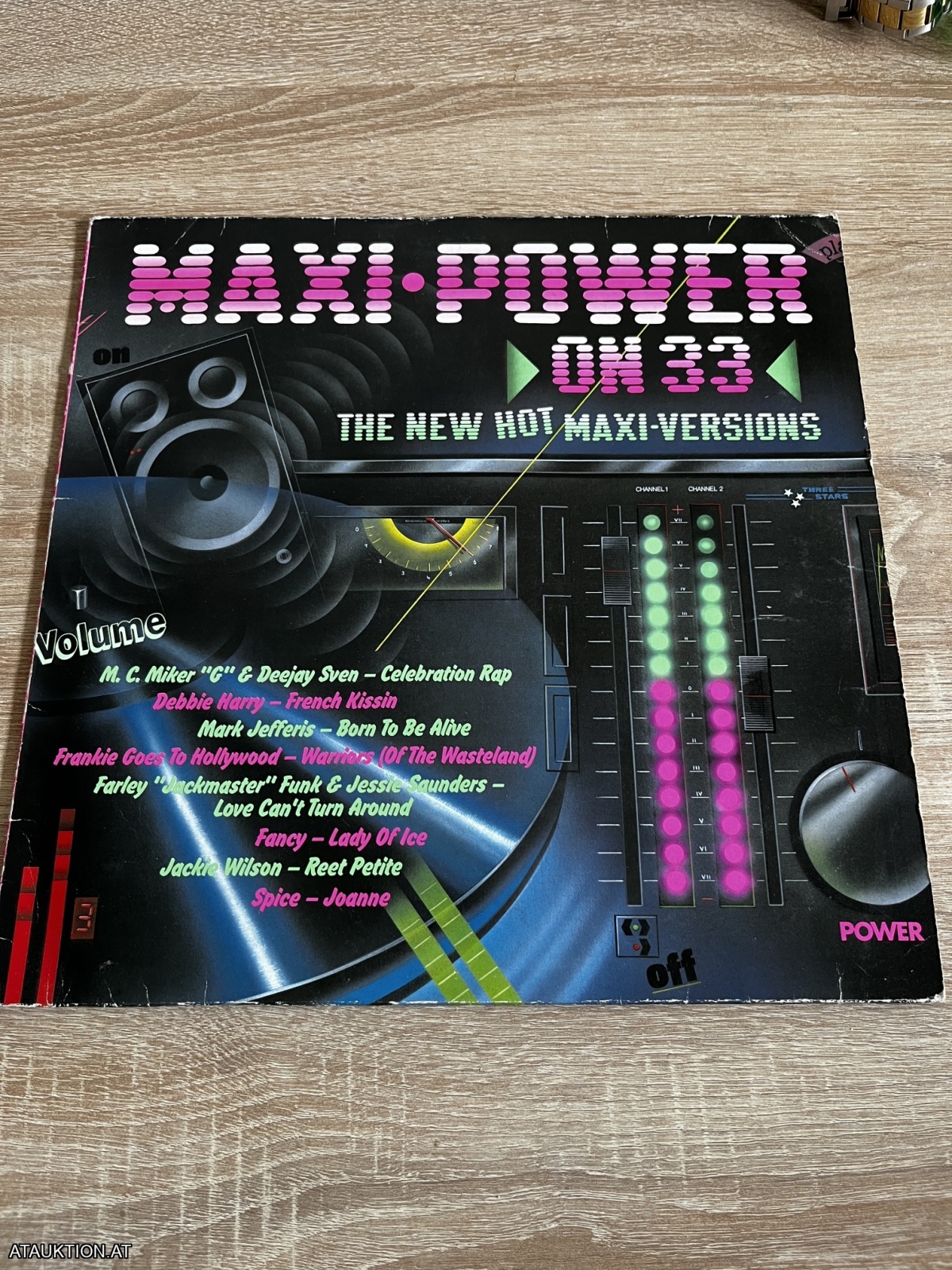 LP / Various – Maxi-Power On 33