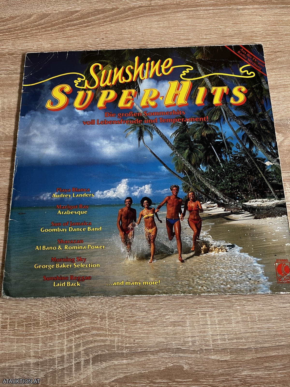 LP / Various – Sunshine Super-Hits - Die Großen Sommerhits voll Lebensfreude und Temperament!