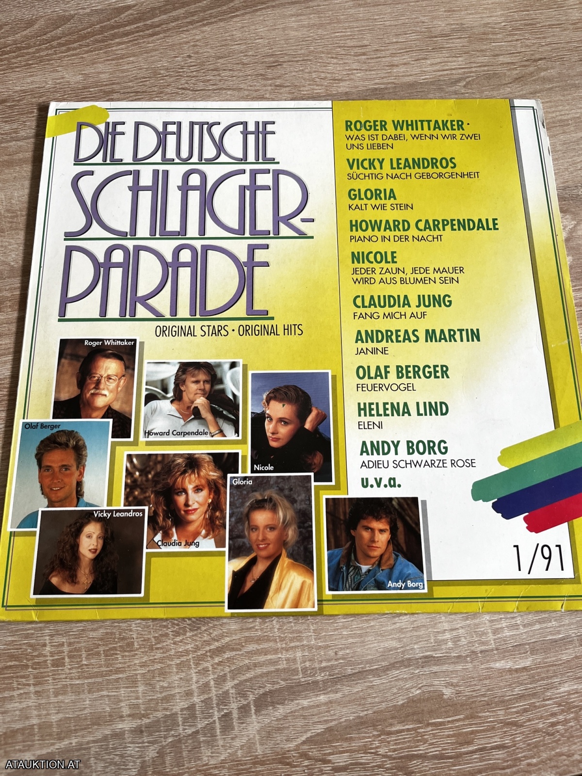 LP / Various – Die Deutsche Schlagerparade 1/91