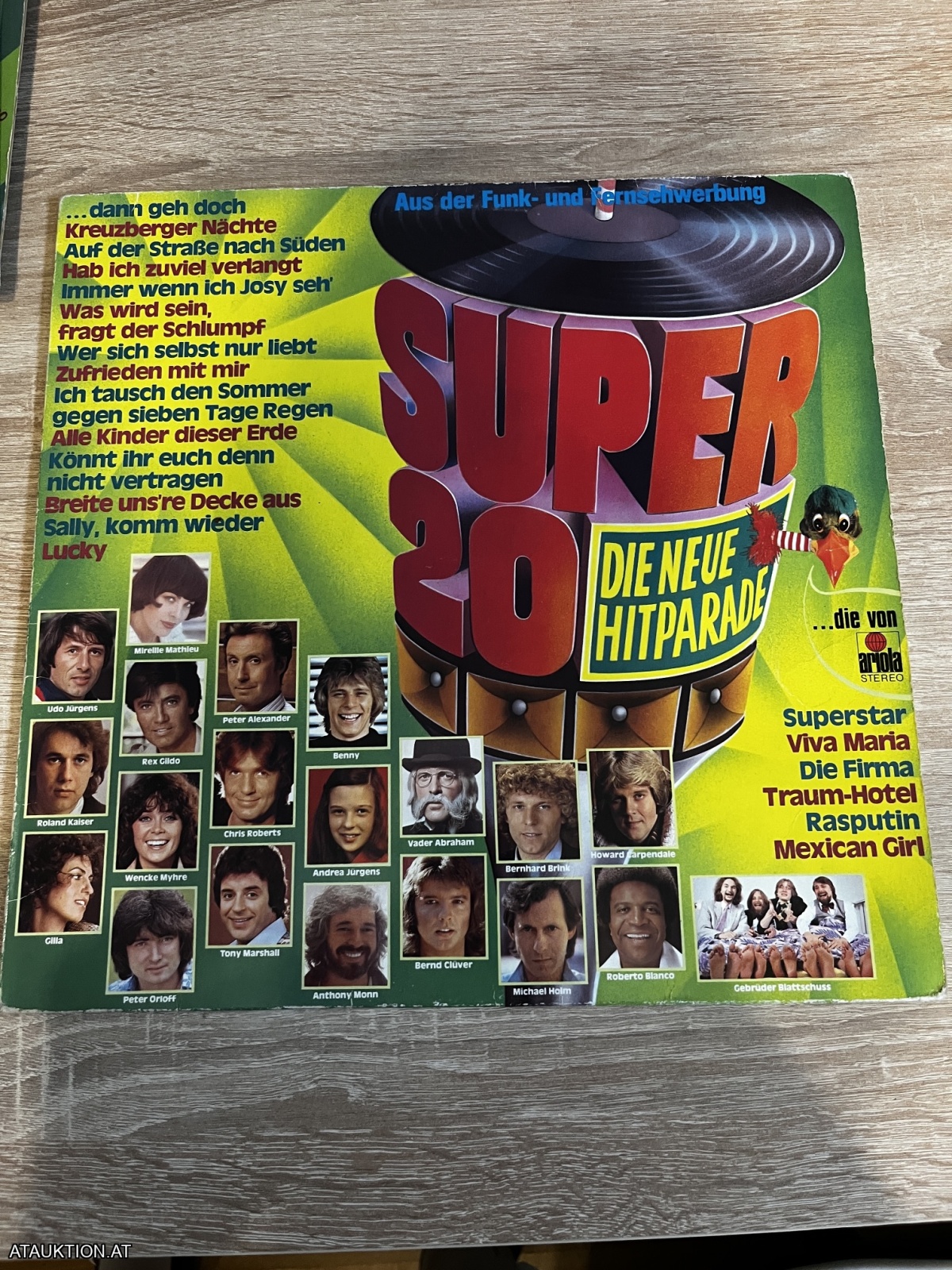 LP / Various – Super 20 - Die Neue Hitparade