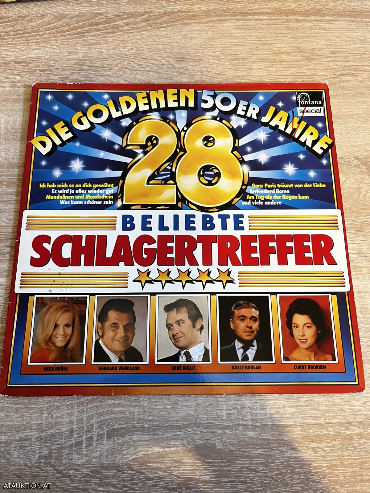 LP / Various – Die Goldenen 50er Jahre - 28 Beliebte Schlagertreffer