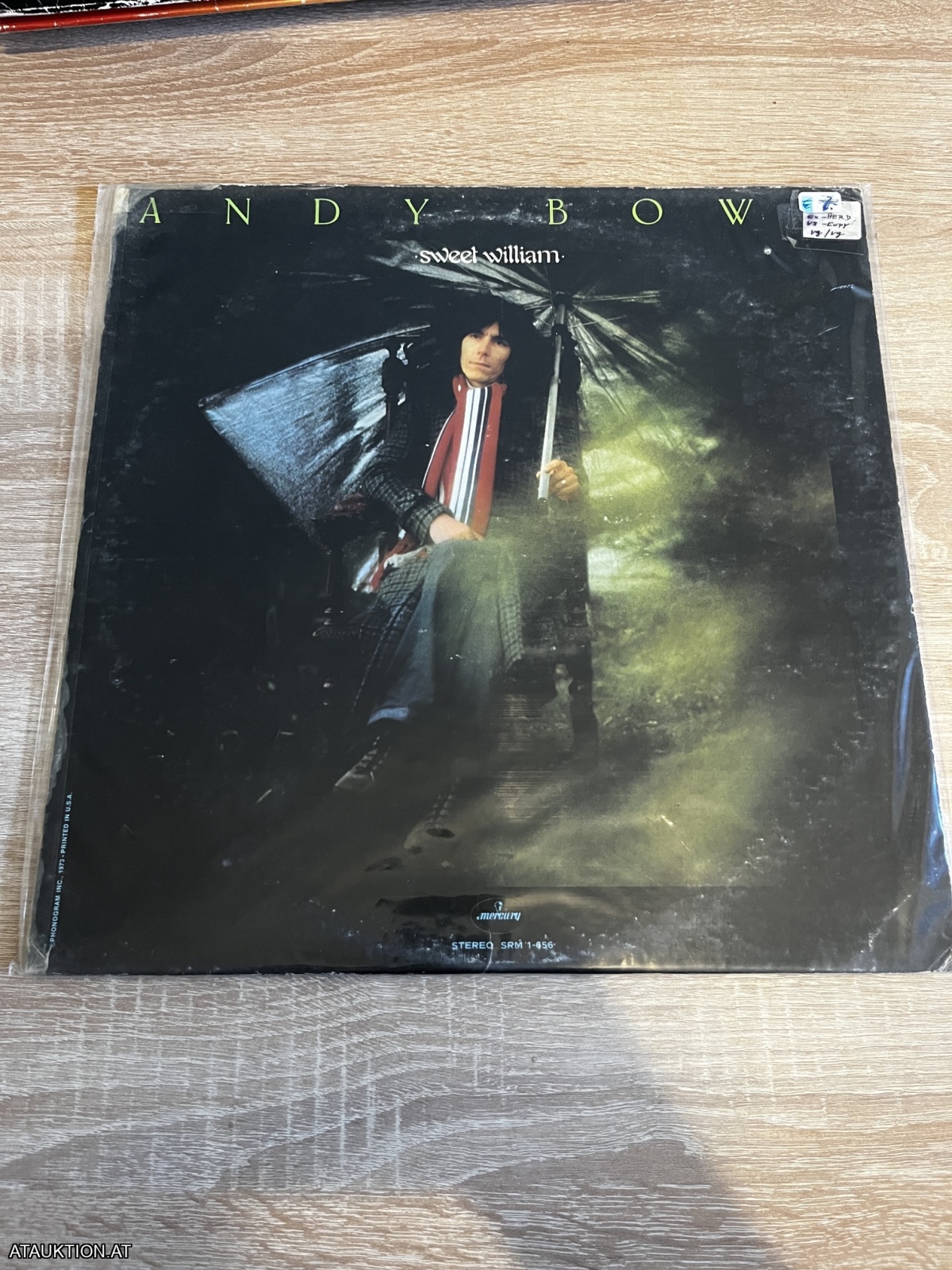 LP / Andy Bown – Sweet William