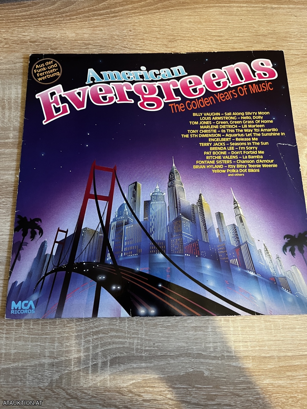 LP / Various – American Evergreens (The Golden Years Of Music)