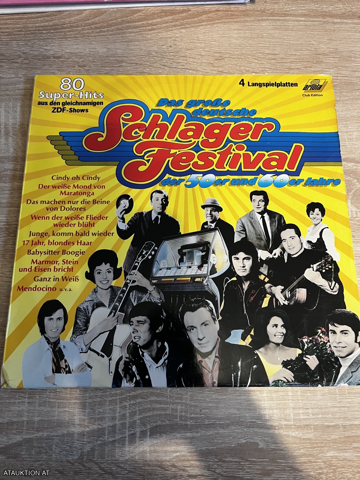 LP / Various – Das Große Deutsche Schlagerfestival Der 50er Und 60er Jahre