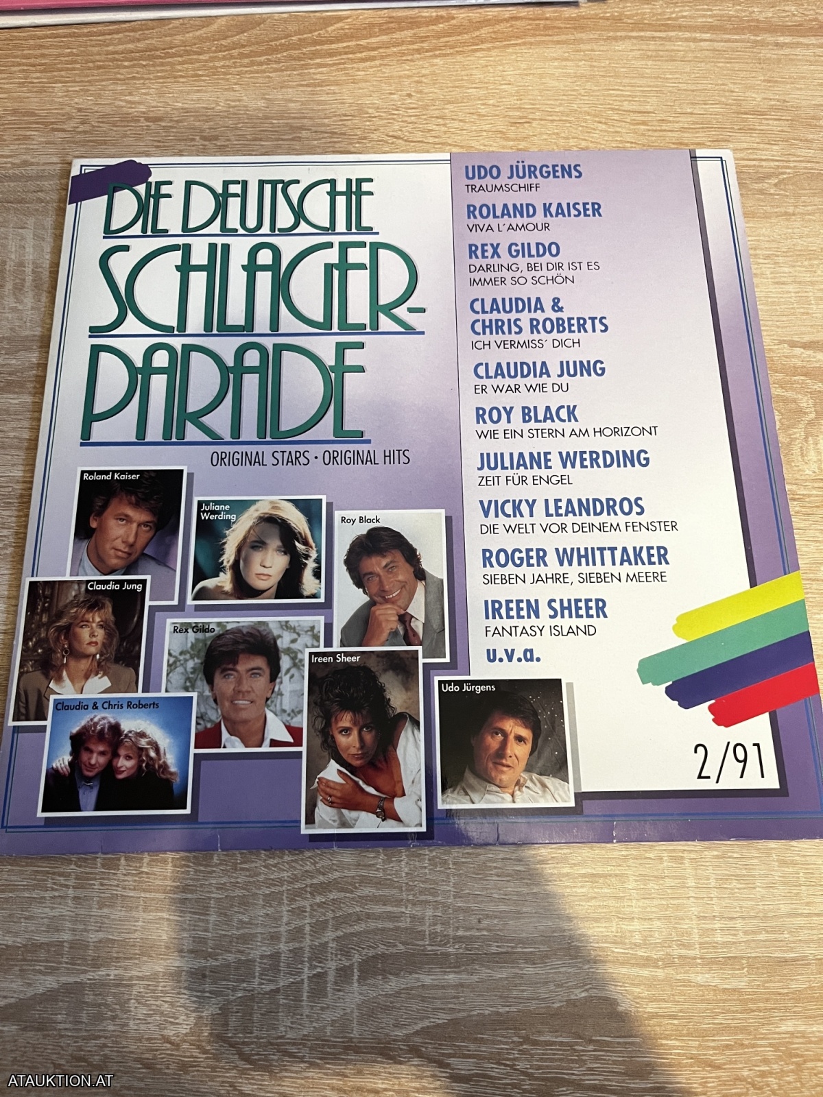 LP / Various – Die Deutsche Schlagerparade 2/91