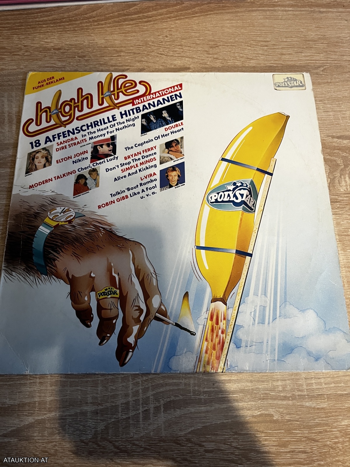 LP / Various – High Life - 18 Affenschrille Hitbananen