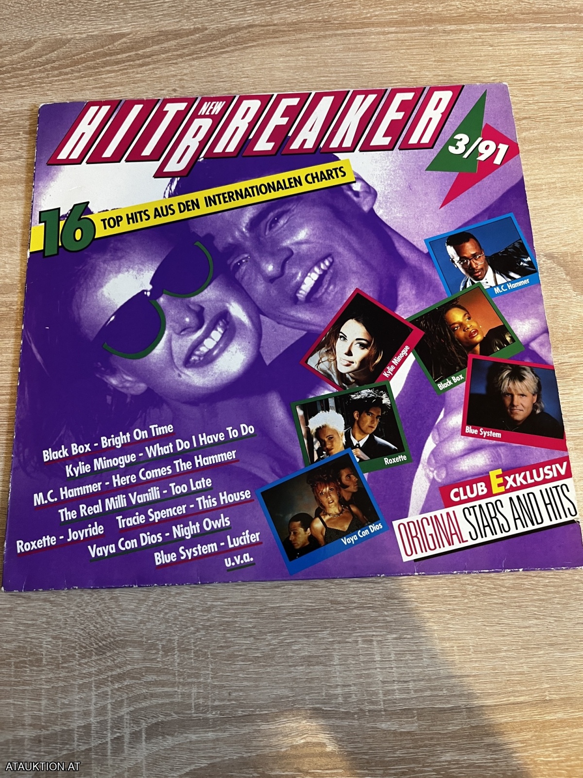 LP / Various – New Hitbreaker 3/91 - 16 Top Hits Aus Den Internationalen Charts