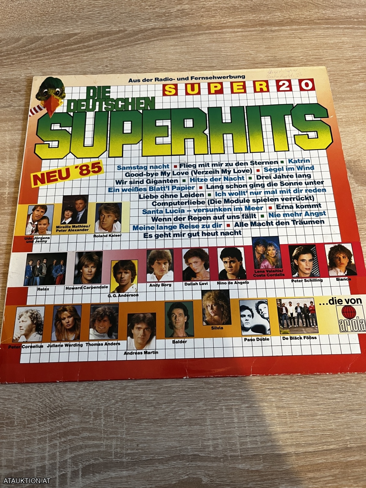 LP / Various – Super 20 - Die Deutschen Superhits Neu '85