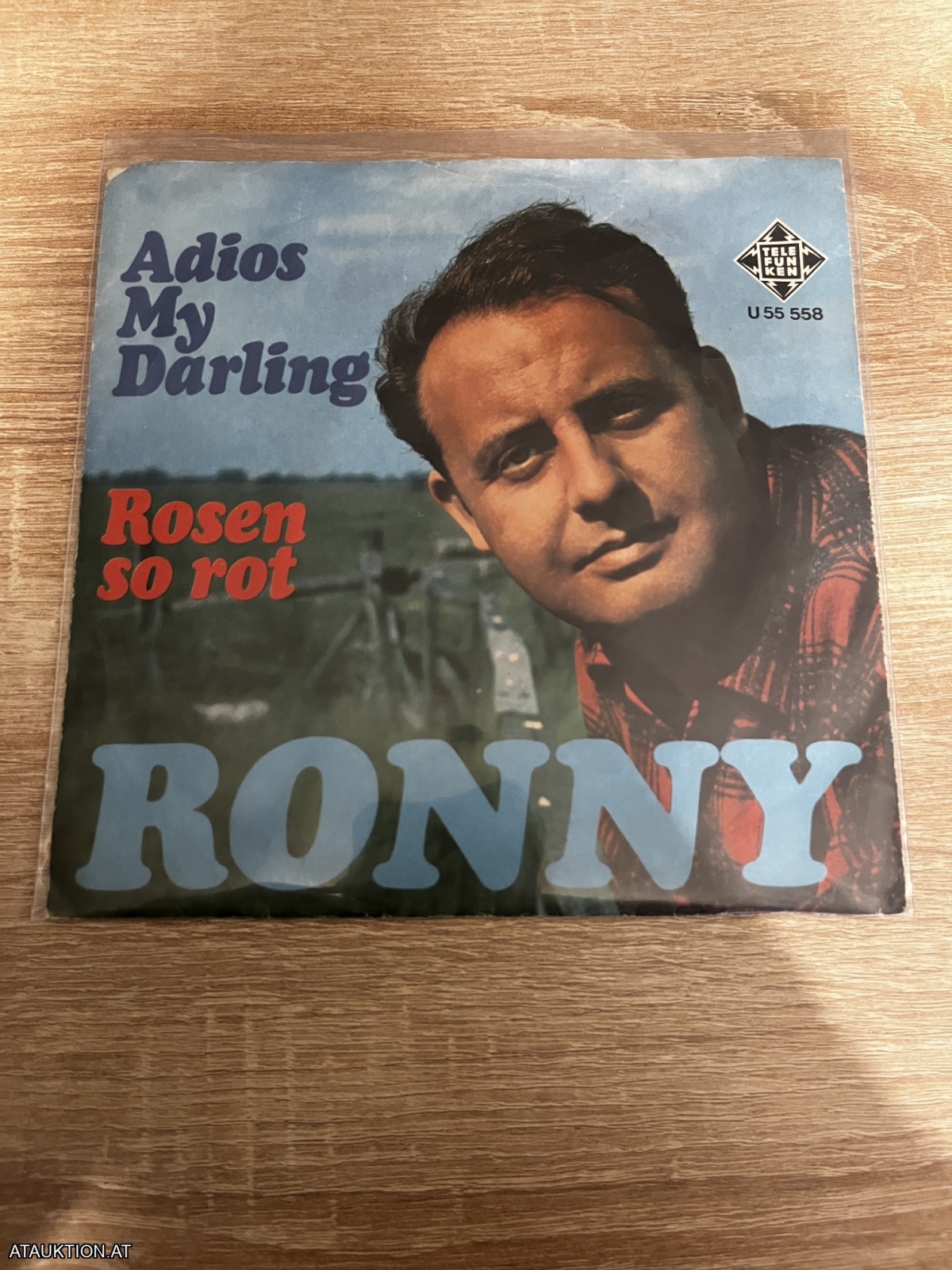 SINGLE / Ronny – Adios My Darling / Rosen So Rot