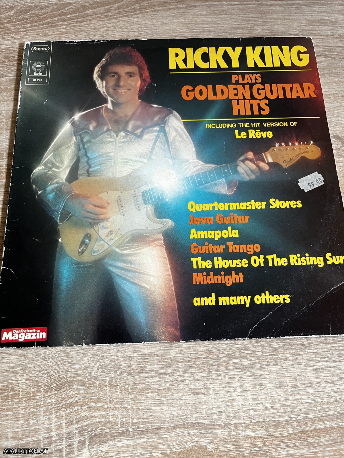 LP / Ricky King – Plays Golden Guitar Hits