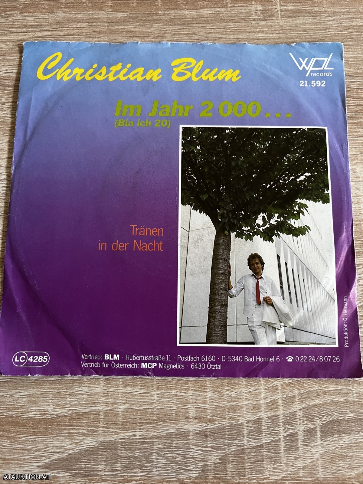 SINGLE / Christian Blum – Im Jahr 2000... (Bin Ich Zwanzig)