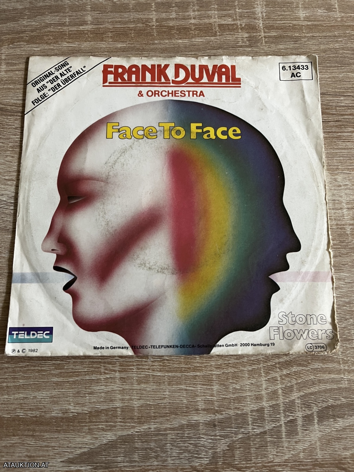 SINGLE / Frank Duval & Orchestra – Face To Face