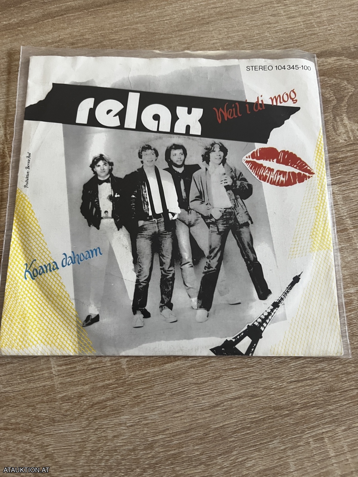 SINGLE / Relax – Weil I Di Mog / Koana Dahoam