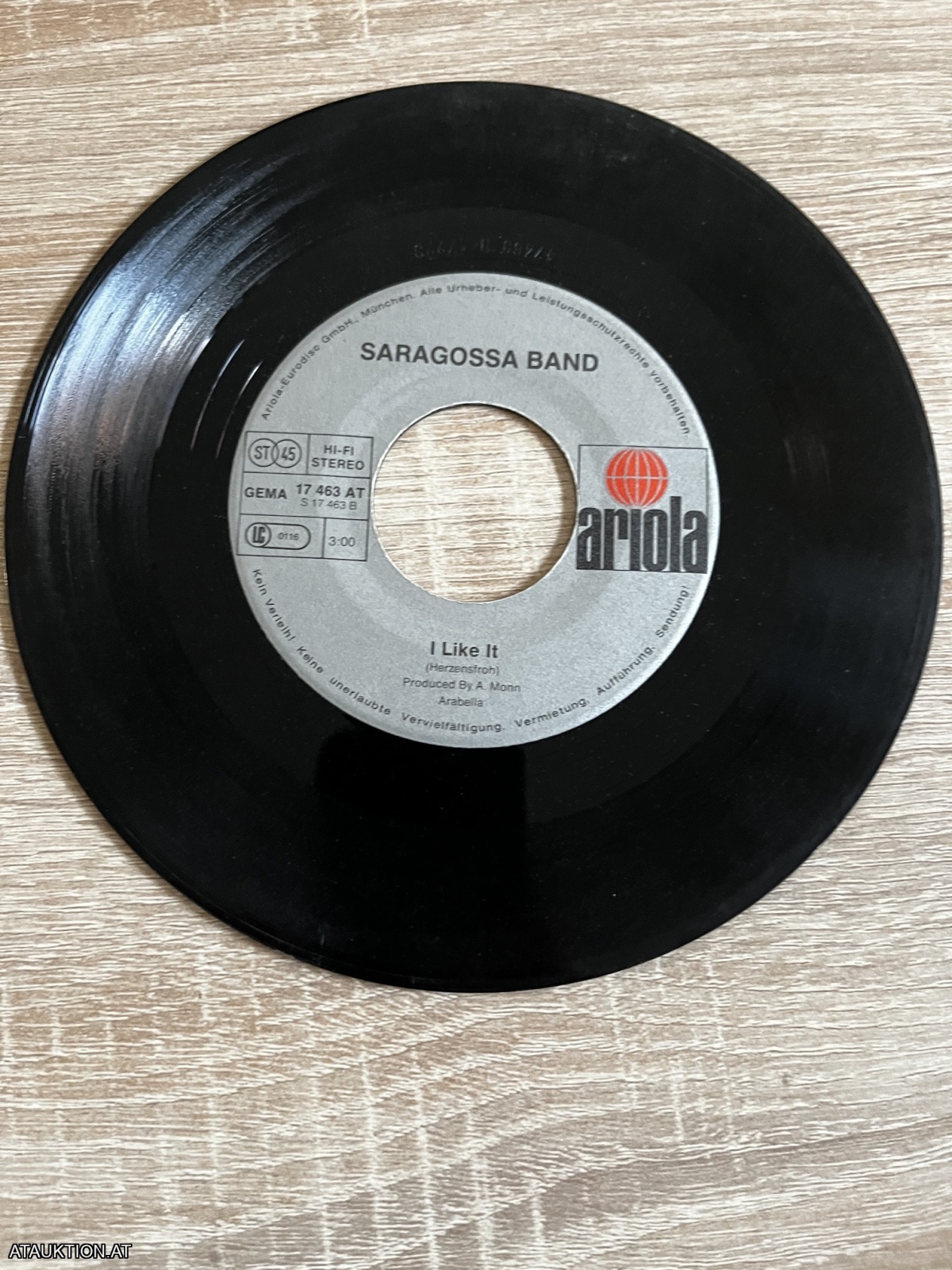 SINGLE / Saragossa Band – Big Bamboo (Ay Ay Ay)