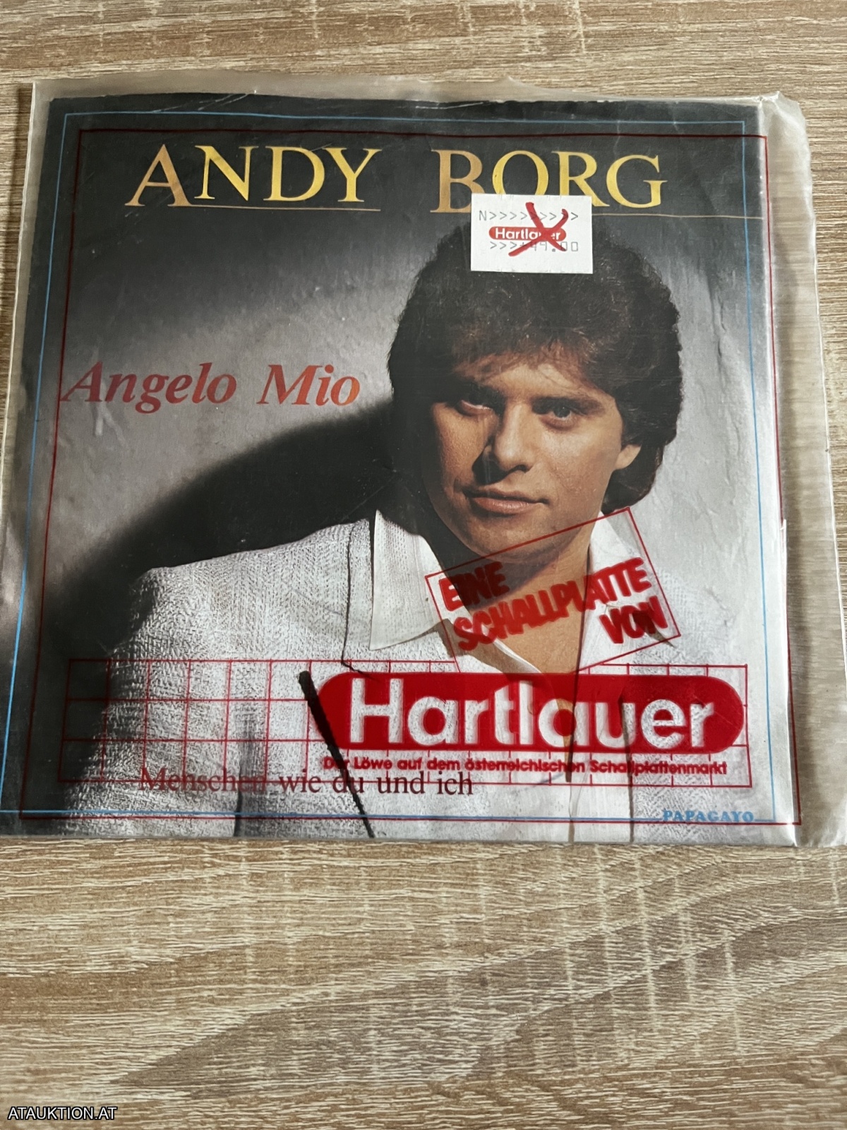 SINGLE / Andy Borg – Angelo Mio / Menschen Wie Du Und Ich