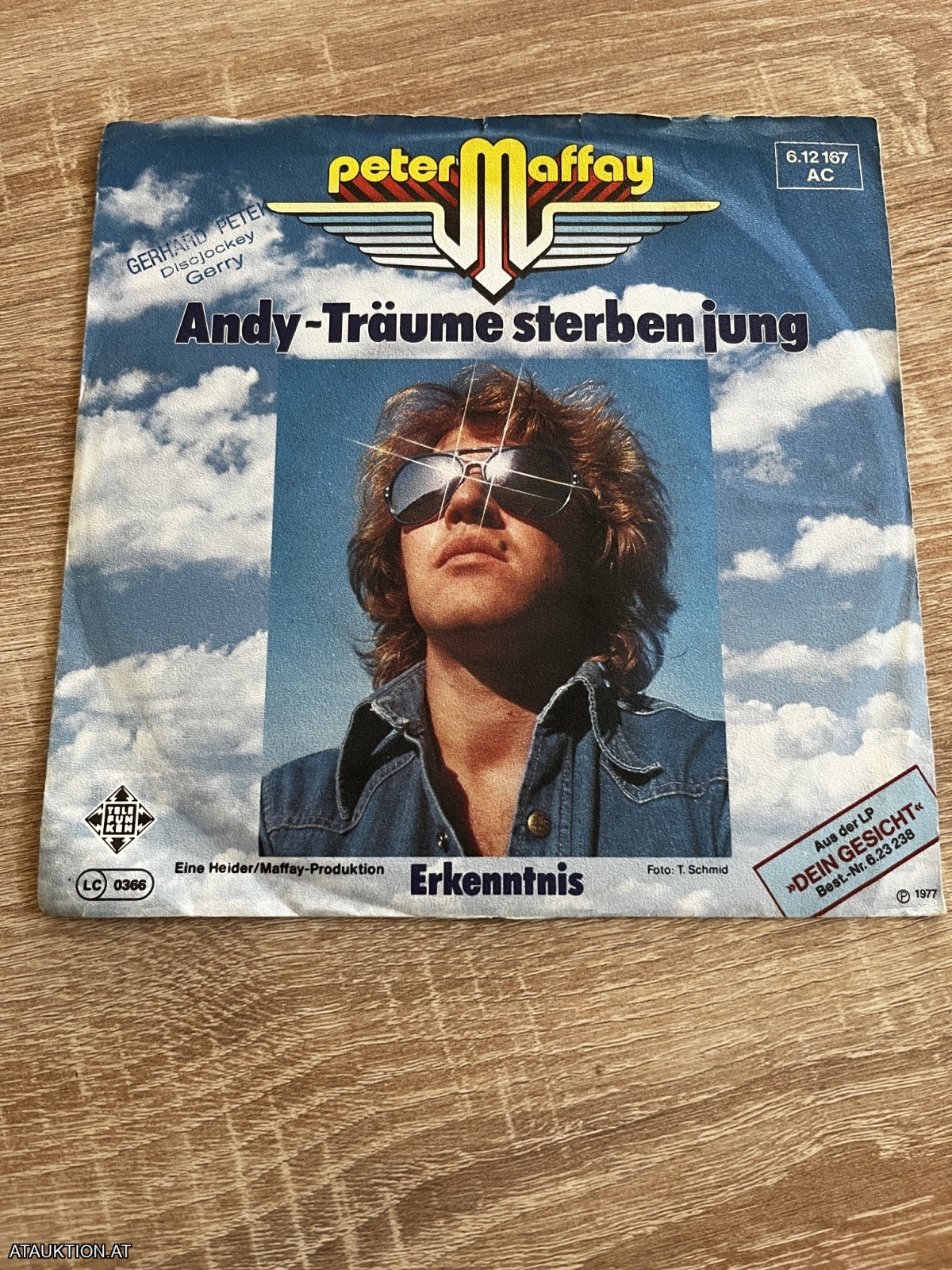 SINGLE / Peter Maffay – Andy - Träume Sterben Jung