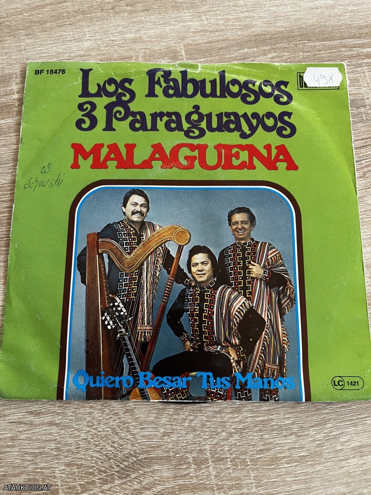 SINGLE / Los Fabulosos 3 Paraguayos – Malaguena