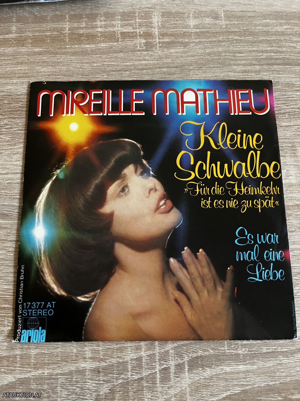 SINGLE / Mireille Mathieu – Kleine Schwalbe (Für Die Heimkehr Ist Es Nie Zu Spät)