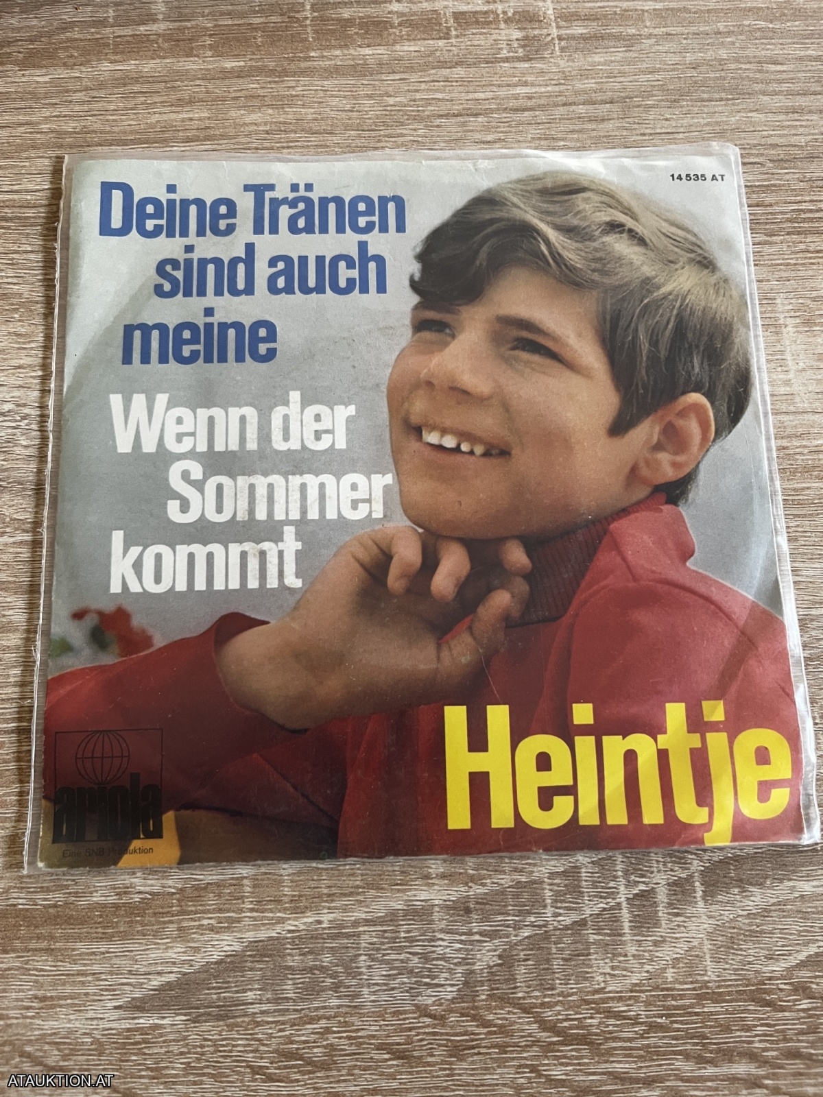 SINGLE / Heintje – Deine Tränen Sind Auch Meine / Wenn Der Sommer Kommt