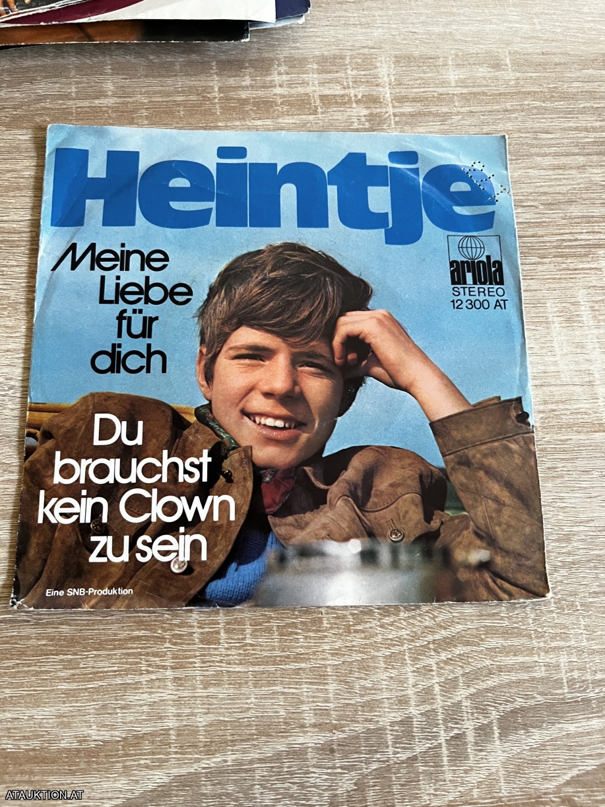 SINGLE / Heintje – Meine Liebe Für Dich / Du Brauchst Kein Clown Zu Sein