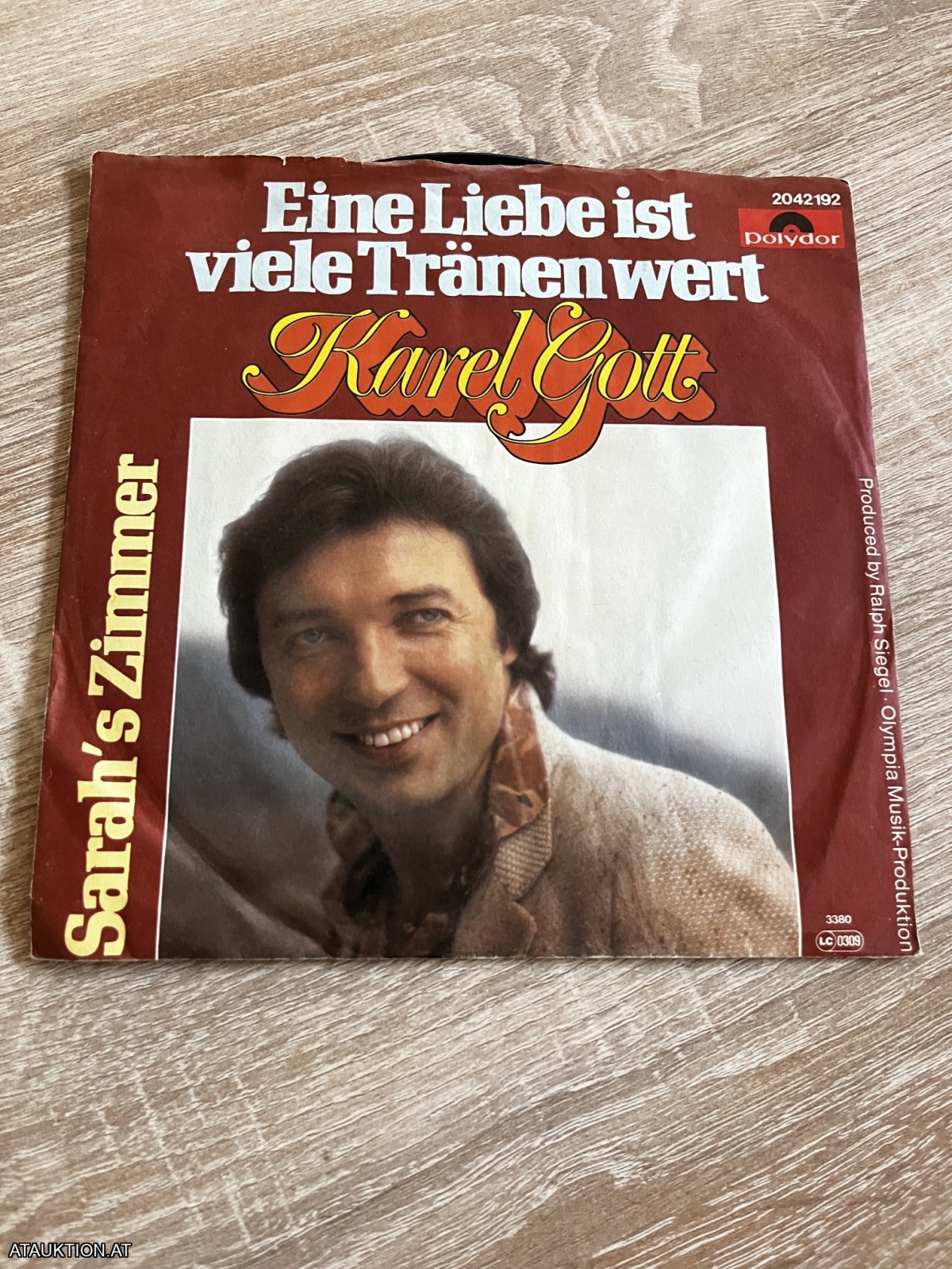 SINGLE / Karel Gott – Eine Liebe Ist Viele Tränen Wert