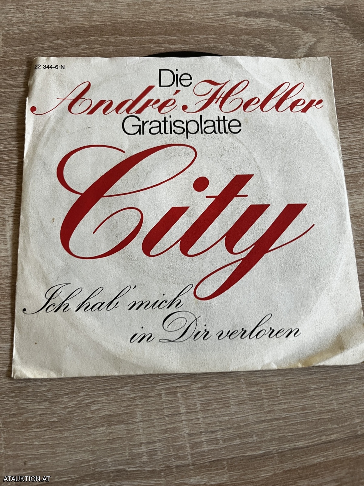 SINGLE / André Heller – City