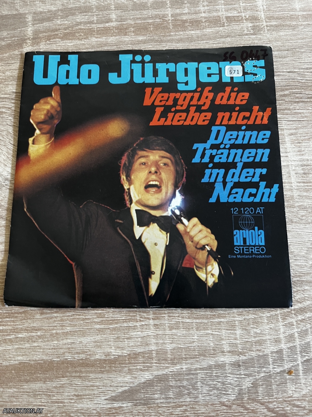 SINGLE / Udo Jürgens – Vergiß Die Liebe Nicht