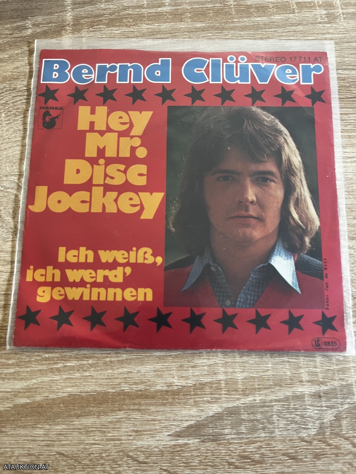 SINGLE / Bernd Clüver – Hey Mr. Disc Jockey