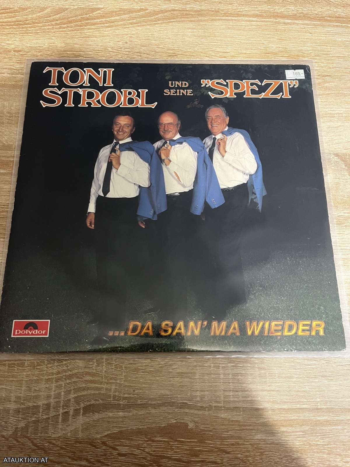 LP / Toni Strobl Und Seine "Spezi" – ...Da San Ma Wieder