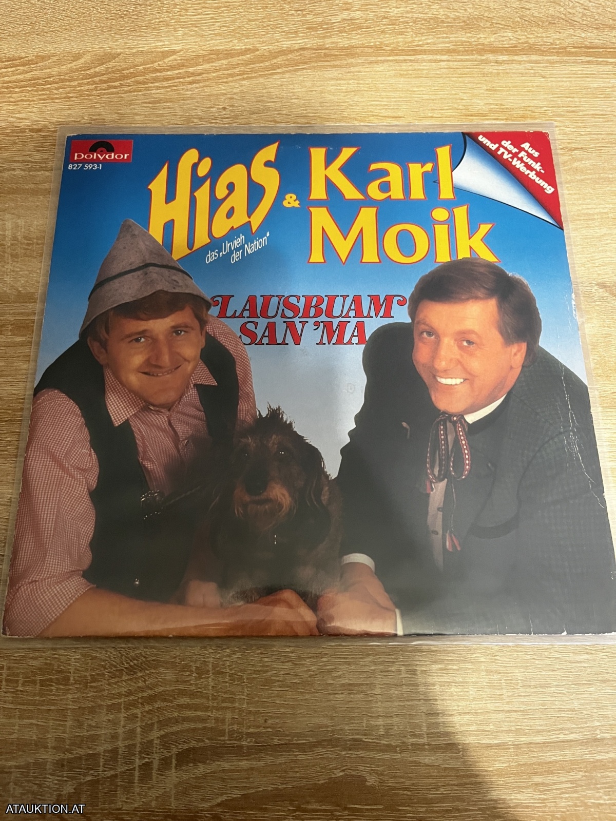 LP / Hias & Karl Moik – Lausbuam San' Ma