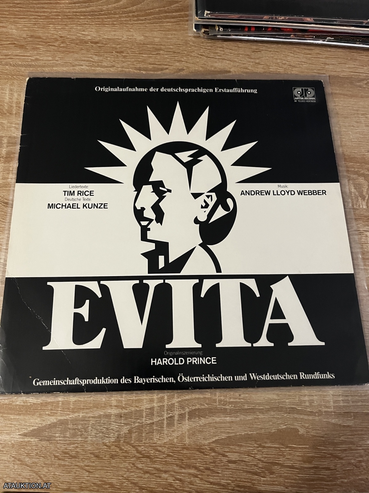 LP / Andrew Lloyd Webber, Tim Rice, Michael Kunze – Evita