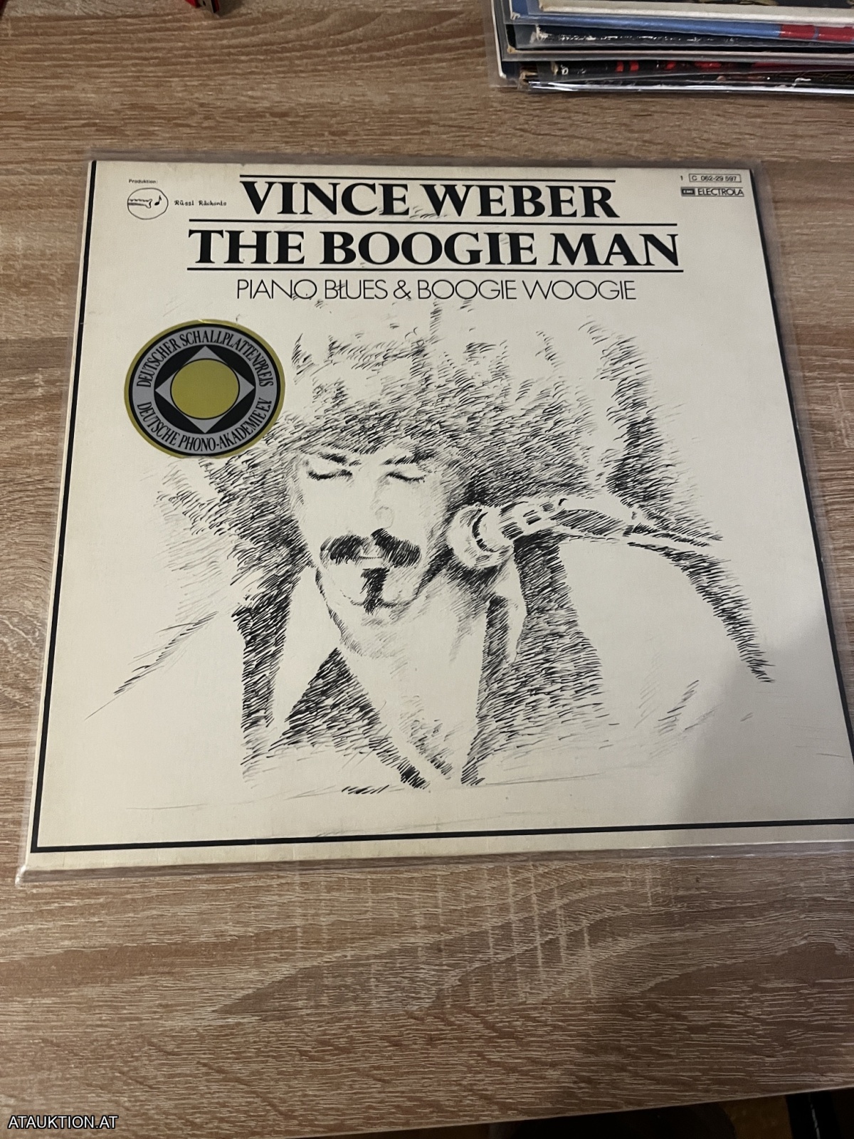 LP / Vince Weber – The Boogie Man (Piano Blues & Boogie Woogie)