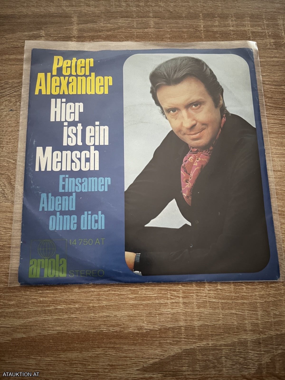 SINGLE / Peter Alexander – Hier Ist Ein Mensch