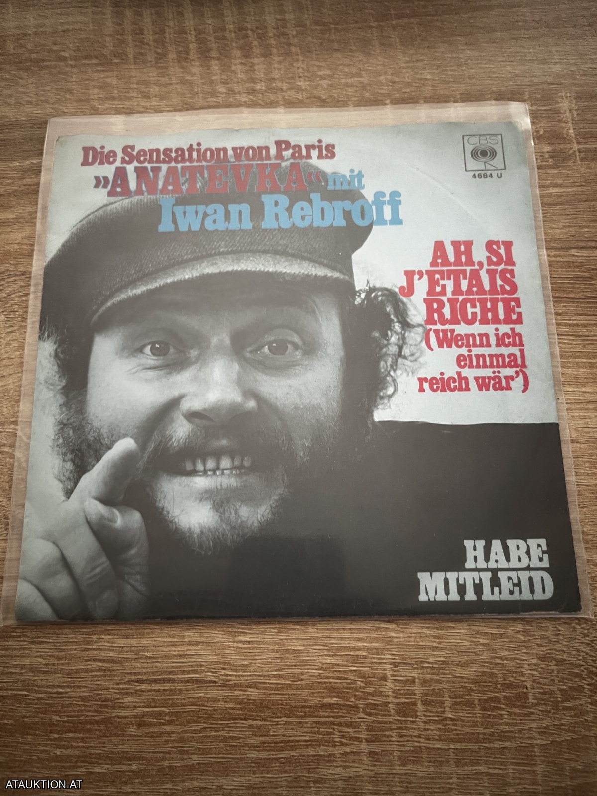 SINGLE / Iwan Rebroff – Ah, Si J'Etais Riche (Wenn Ich Einmal Reich Wär')